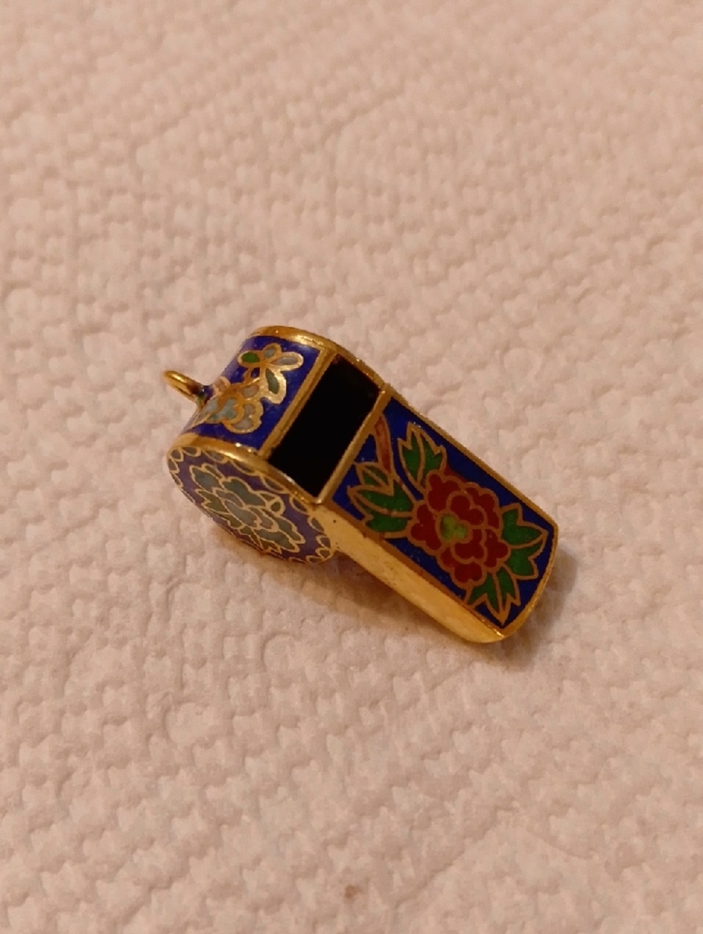 *3/$20* New Vintage Cloisonne Whistle